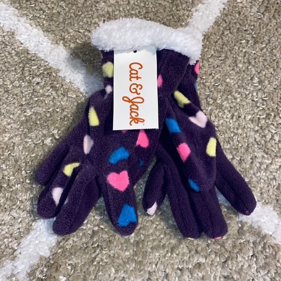 Cat & Jack Other - NWT Cat & Jack Girls Fleece Faux Fur Winter